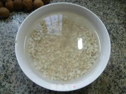 Make The rice cuisine soup step 1