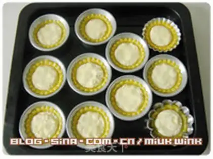 Make Mini Cheese Egg Tower step 11