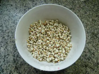 Make The rice cuisine soup step 4