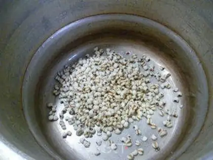 Make The rice cuisine soup step 5