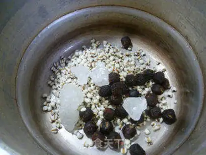 Make The rice cuisine soup step 6