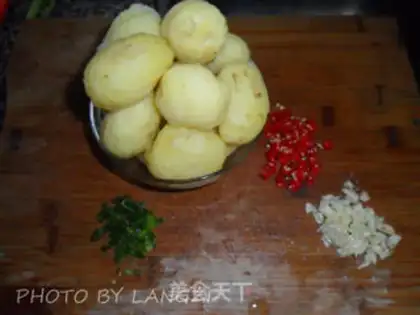 Make ♪ Zipper salt little potatoes ♪ step 2