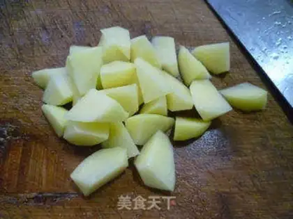 Make Snow pickles, potatoes step 3