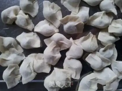 Make Egg pie from dumplings step 2