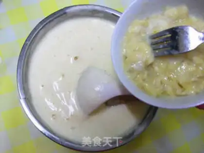 Make Banana muffins step 7