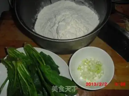 Make Spinach omelet step 0