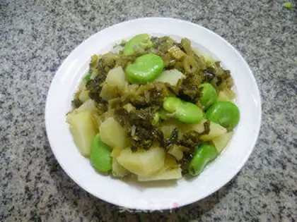 Make Snow pickles, potatoes step 11