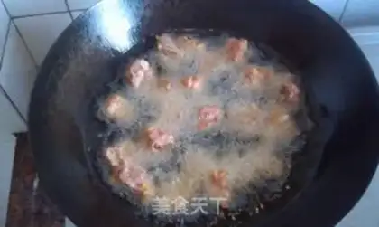 Make Pineapple fried ribs step 2