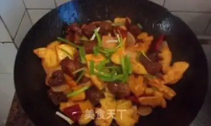 Make Pineapple fried ribs step 6