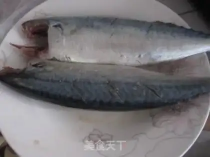 Make A beer and a fish and eggplant step 1