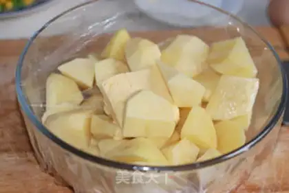 Make lava mashed potatoes step 1