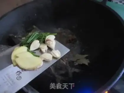 Make A beer and a fish and eggplant step 5
