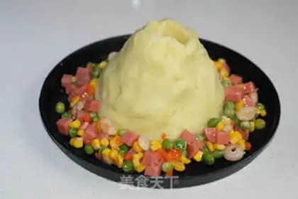 Make lava mashed potatoes step 8