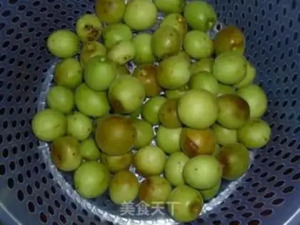 Make Pickle plum step 0