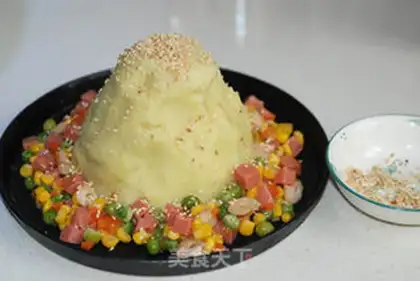 Make lava mashed potatoes step 11
