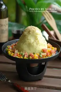 Make lava mashed potatoes step 12