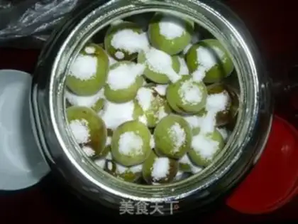 Make Pickle plum step 2