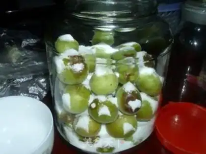 Make Pickle plum step 3