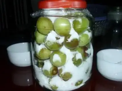Make Pickle plum step 4