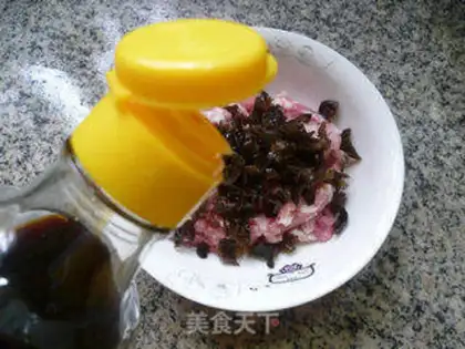 Make Blackwood eggs steam meat step 5