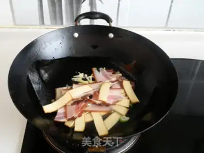 Make Screech bean-dried meat step 5