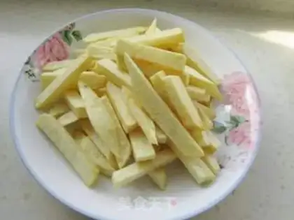 Make Cheese and potatoes and beans step 7