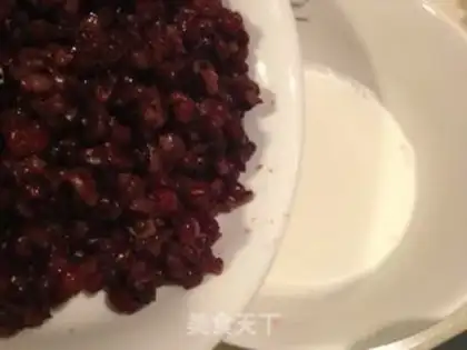 Make Black rice is frozen step 4