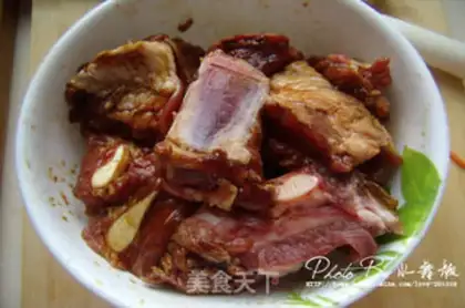 Make Sugar vinegar ribs step 1