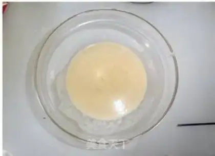 Make Mango cake step 1