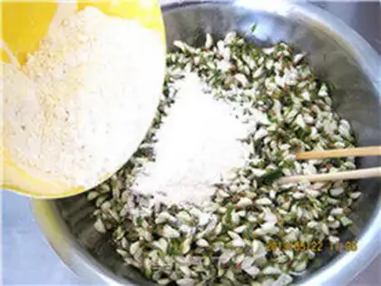 Make Steam flowers step 1