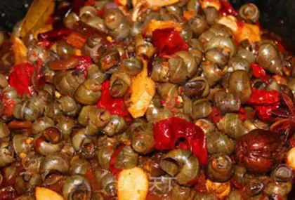 Make Hot snails step 6