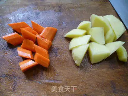 Make Curry potato beef step 3