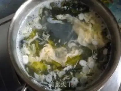 Make Purple egg soup step 5