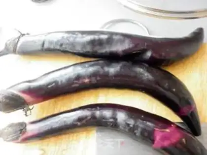 Make Catfish eggplant step 1