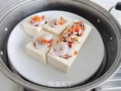 Make Cheese juice tofu step 5