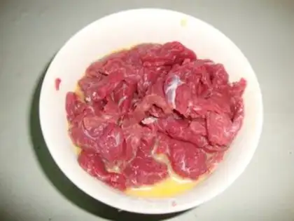 Make Chili beef step 1