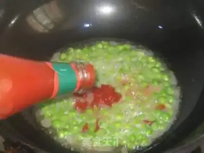 Make Peas and cheese step 8