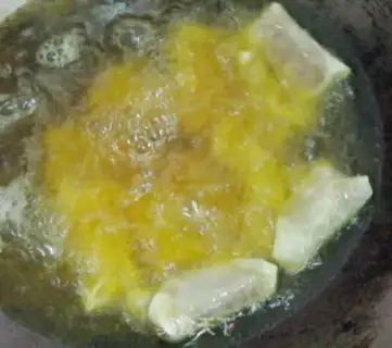 Make Black pepper ham potato box step 6