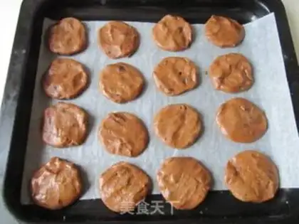 Make Chocolate raisins step 7
