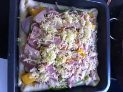 Make Homemade pizza step 8