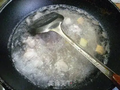Make The ribs burn peanut rice white step 5