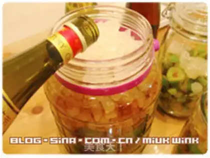 Make Green plum wine step 5