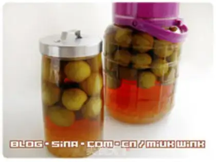 Make Green plum wine step 6
