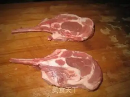 Make Black pepper lamb chop step 0