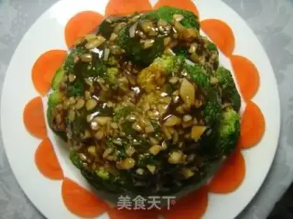 Make Garlic broccoli step 11