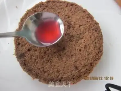 Make Black forest cake step 3