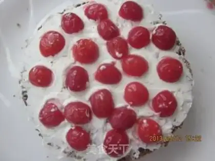 Make Black forest cake step 4