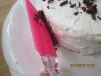 Make Black forest cake step 9
