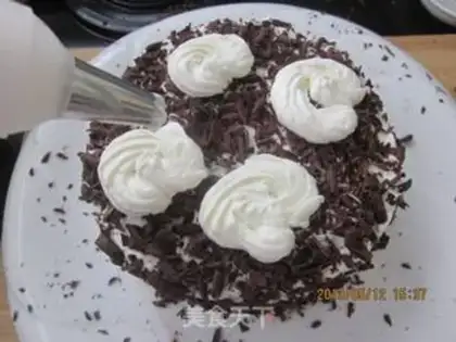 Make Black forest cake step 10