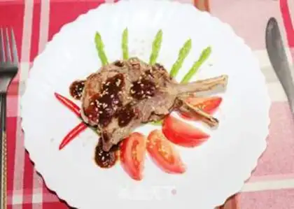 Make Black pepper lamb chop step 8